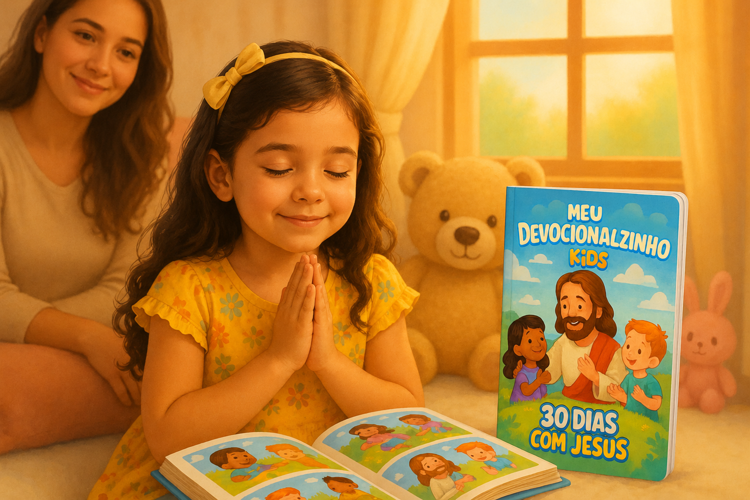 Devocionalzinho kids- 30 dias com Jesus